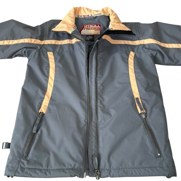 O'Neill Freedom Series 8k Snowboard Jacket Size XS Gray Waterproof Breathable - Picture 13 of 16